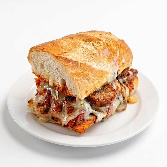 Steak Tip Honey BBQ Sub.