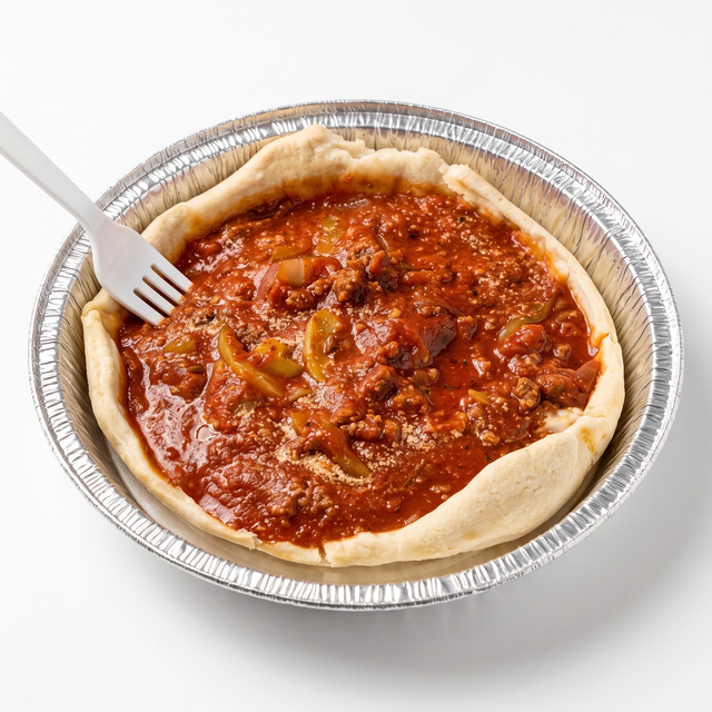 Deep Dish Pizza.