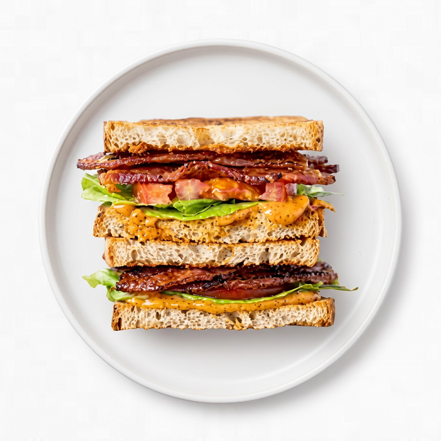 Classic BLT Sandwich.