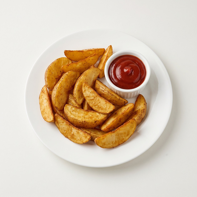 Potato Wedges.