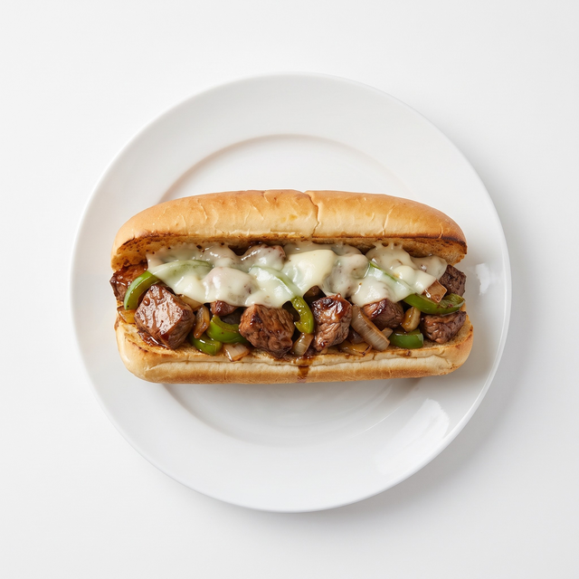 Steak Tip Teriyaki Sub.
